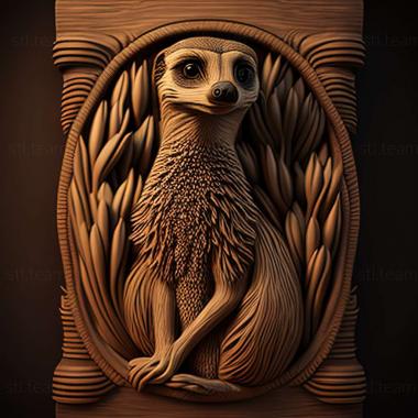 3D model Meerkat (STL)